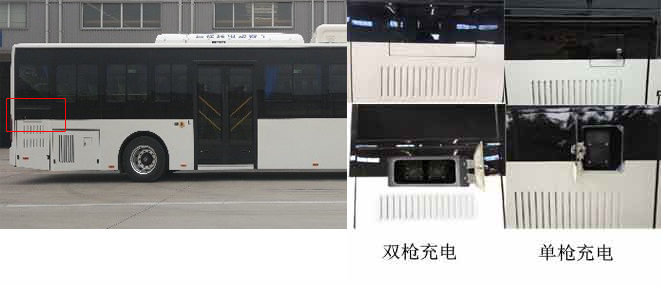 远程牌JHC6120BEVG4纯电动低入口城市客车公告图片