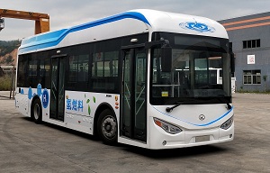 上佳牌HA6100FCEVB1燃料电池城市客车公告图片