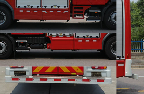 中卓时代牌ZXF5170GXFSG70/L5水罐消防车公告图片