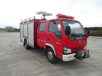 天河牌LLX5055TXFQC50/L器材消防车图片