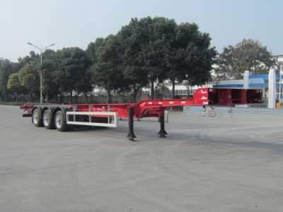 迈隆牌13.1米30.5吨3轴集装箱运输半挂车(TSZ9371TJZG)