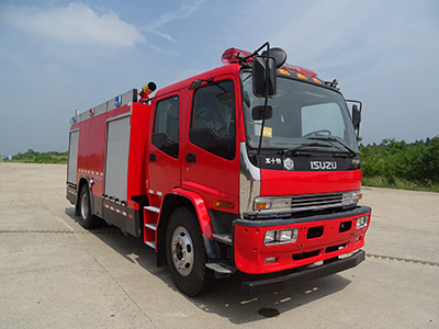 LLX5175GXFAP50/L型压缩空气泡沫消防车图片