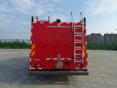 天河牌LLX5175GXFAP50/L压缩空气泡沫消防车公告图片