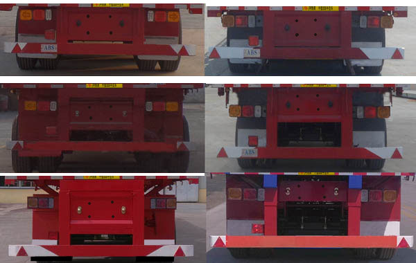 坤博牌LKB9402ZZXP平板自卸半挂车公告图片