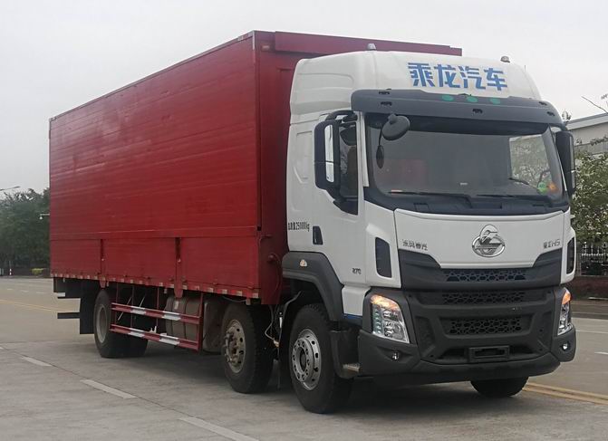 乘龙牌LZ5250XYKM5CB翼开启厢式车公告图片