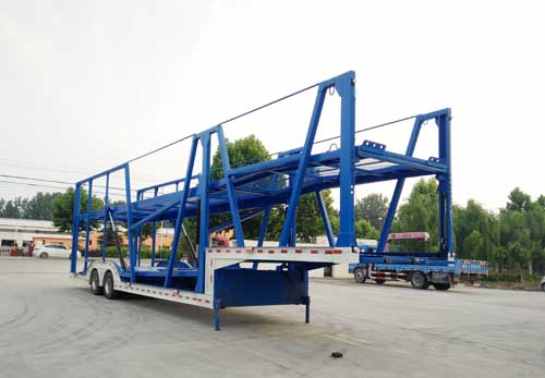 佰斯威牌13.8米12吨2轴乘用车辆运输半挂车(HD9201TCC)