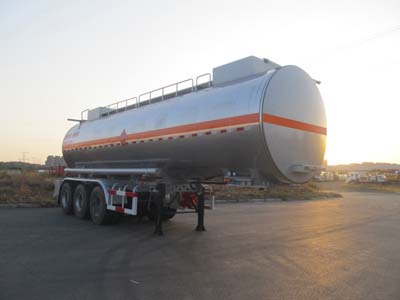 陆平机器牌10米29.9吨3轴易燃液体罐式运输半挂车(LPC9402GRYSB)