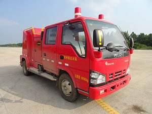 SJD5070GXFSG20/WSA 捷达消防牌水罐消防车图片