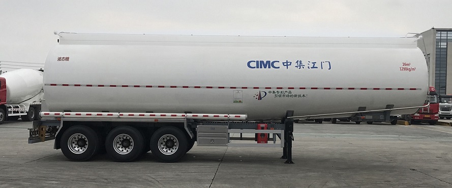 中集牌ZJV9402GYSJM液态食品运输半挂车公告图片