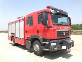 压缩空气泡沫消防车