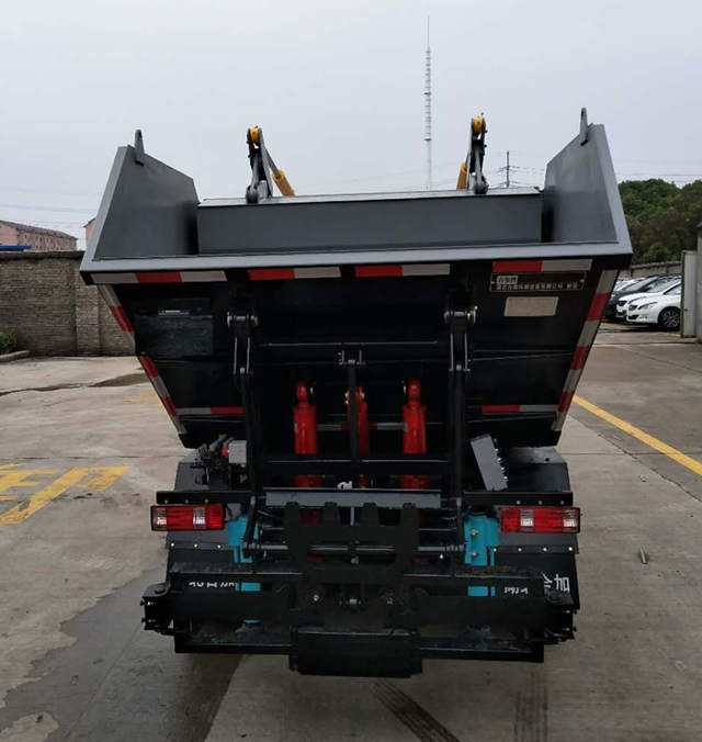 合加牌HJK5030ZZZSTBEV纯电动自装卸式垃圾车公告图片