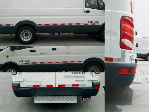 依維柯牌NJ5047XSHEVFC純電動售貨車公告圖片
