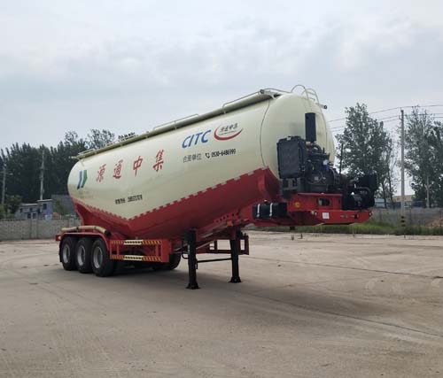 瑞路豪牌RLH9406GFL低密度粉粒物料运输半挂车图片
