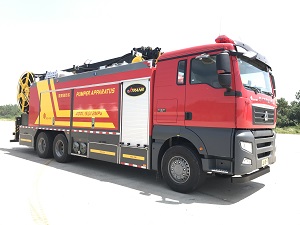SJD5321TXFBP400/YDSDA型泵浦消防车图片