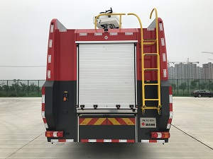 捷达消防牌SJD5310GXFPM150/BCA泡沫消防车公告图片