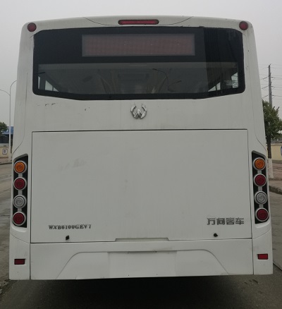 万向牌WXB6100GEV7纯电动低入口城市客车公告图片