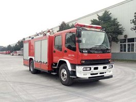 压缩空气泡沫消防车