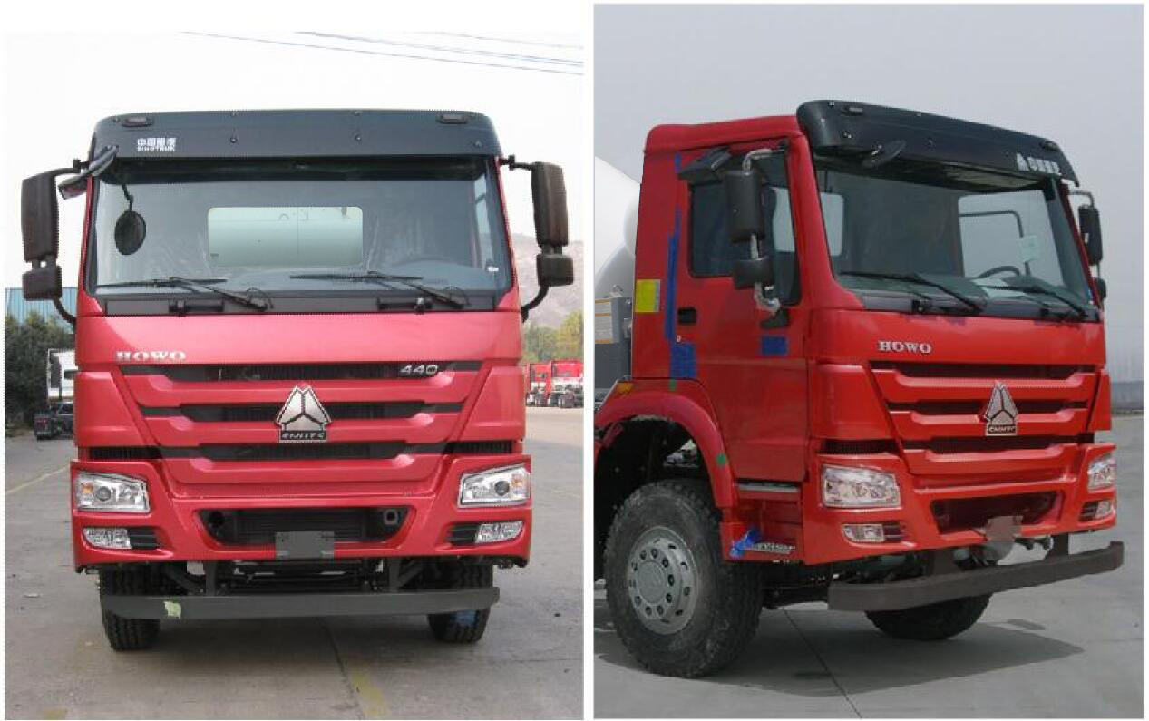 豪沃牌ZZ5257GJBV3647F1混凝土搅拌运输车公告图片