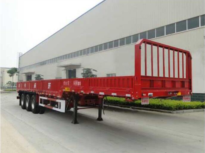 东润牌13米34.2吨3轴半挂车(WSH9400D)