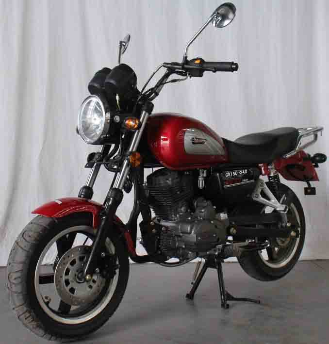 光速牌GS150-24X两轮摩托车图片