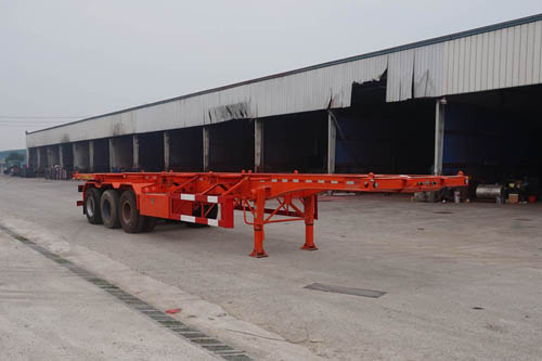 运力牌12.3米35.2吨3轴集装箱运输半挂车(LG9400TJZ)