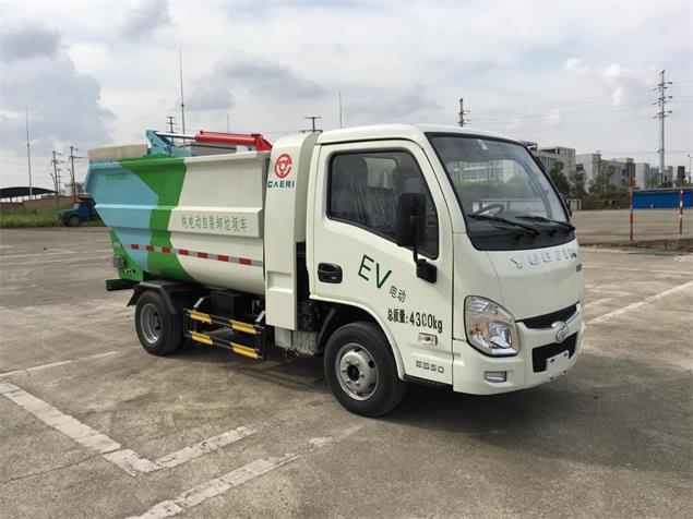 重特牌QYZ5040ZZZBEV纯电动自装卸式垃圾车图片