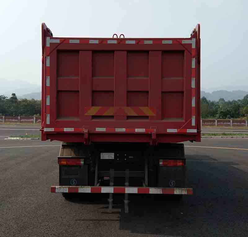 陕汽牌SX5318ZLJHB346TL自卸式垃圾车公告图片