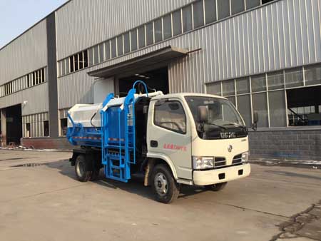 东风股份多利卡D6 CLQ5071ZZZ5自装卸式垃圾车公告图片