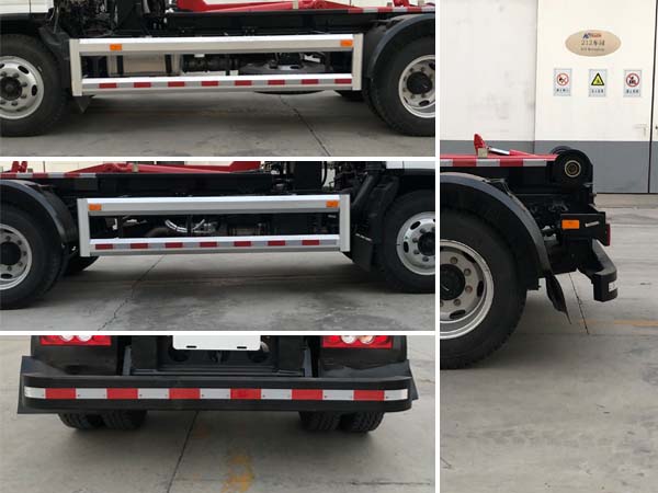 海德牌CHD5126ZXXFTE6車廂可卸式垃圾車公告圖片