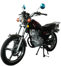 宝鼎牌BD125-6A两轮摩托车图片