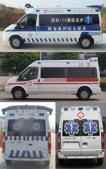 广通牌NJK5048XJH45救护车公告图片