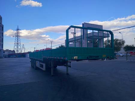 骏彤牌13米34吨3轴栏板式运输半挂车(JTM9403)
