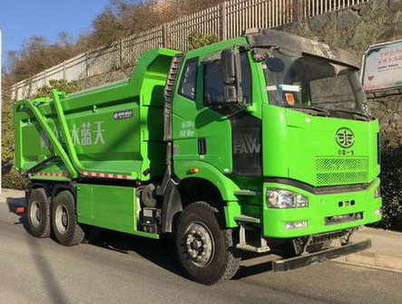 驰田牌EXQ5258ZLJCA2自卸式垃圾车公告图片
