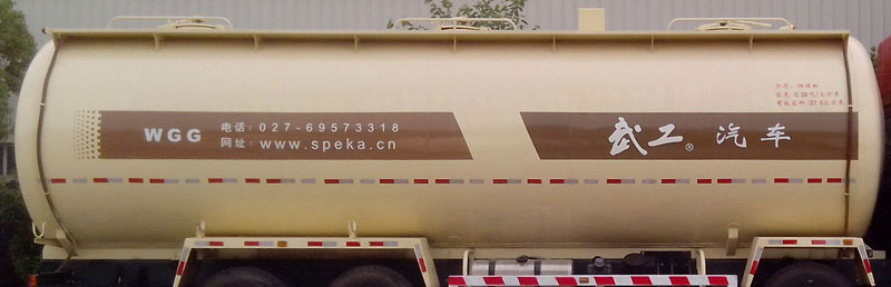 武工牌WGG5310GFLZ5低密度粉粒物料运输车公告图片
