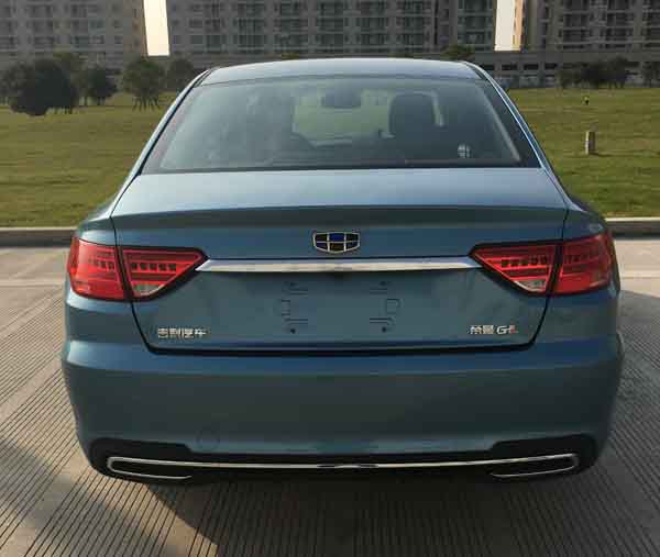 帝豪牌HQ7152PHEV10插电式混合动力轿车公告图片