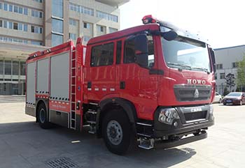 银河牌BX5150TXFQC80/HW5器材消防车