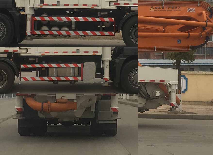 湘力诺牌HWW5350THB混凝土泵车公告图片