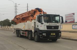 湘力诺牌HWW5440THB混凝土泵车