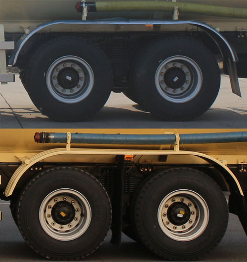 星馬牌AH5253GFL0L6低密度粉粒物料運(yùn)輸車公告圖片