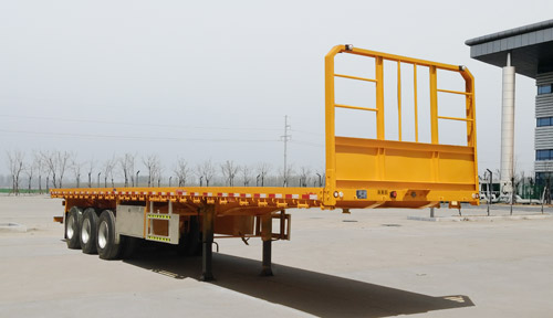 中鱼翔驰牌13米34吨3轴平板运输半挂车(XTS9400TPB)