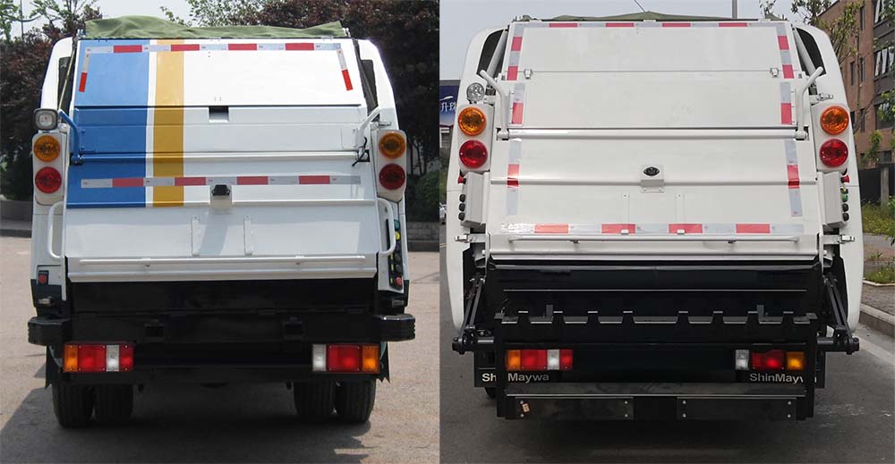山花牌JHA5072ZYSQLA6壓縮式垃圾車公告圖片