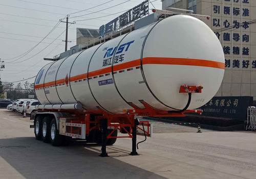 瑞江牌12.9米31吨3轴易燃液体罐式运输半挂车(WL9401GRYE)