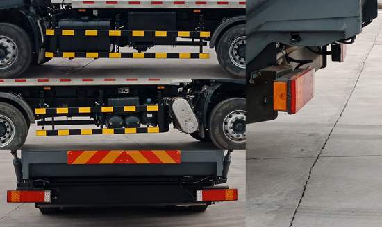 中集牌ZJV5250ZYSHBE6壓縮式垃圾車(chē)公告圖片