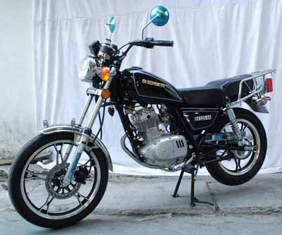 森科牌SK125-5A两轮摩托车图片