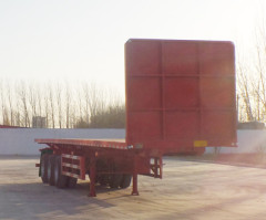 平板自卸半挂车