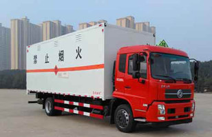易燃气体厢式运输车