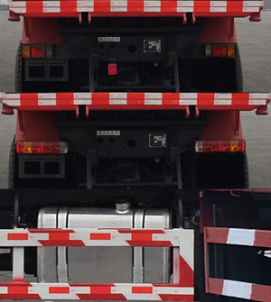 CQ3256HTVG424B 红岩牌390马力后双桥,后八轮柴油国五平板自卸汽车图片