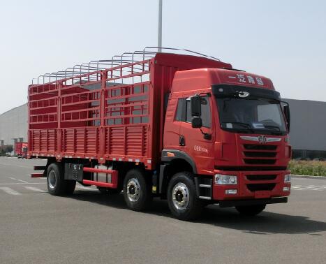 解放牌CA5251CCYP1K2L5T3E5A80倉柵式運輸車公告圖片