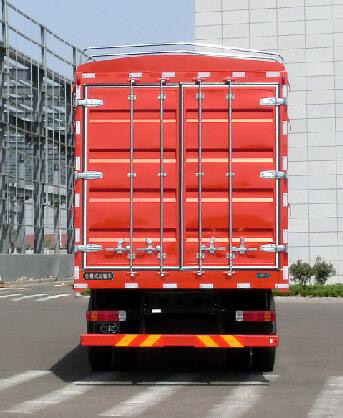 解放牌CA5251CCYP1K2L5T3E5A80倉柵式運輸車公告圖片