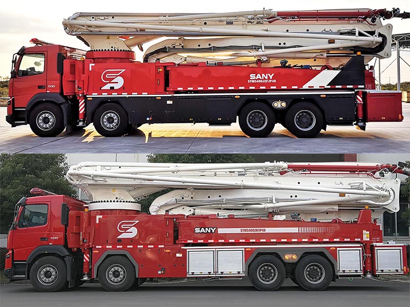 三一牌SYM5400JXFJP48舉高噴射消防車公告圖片